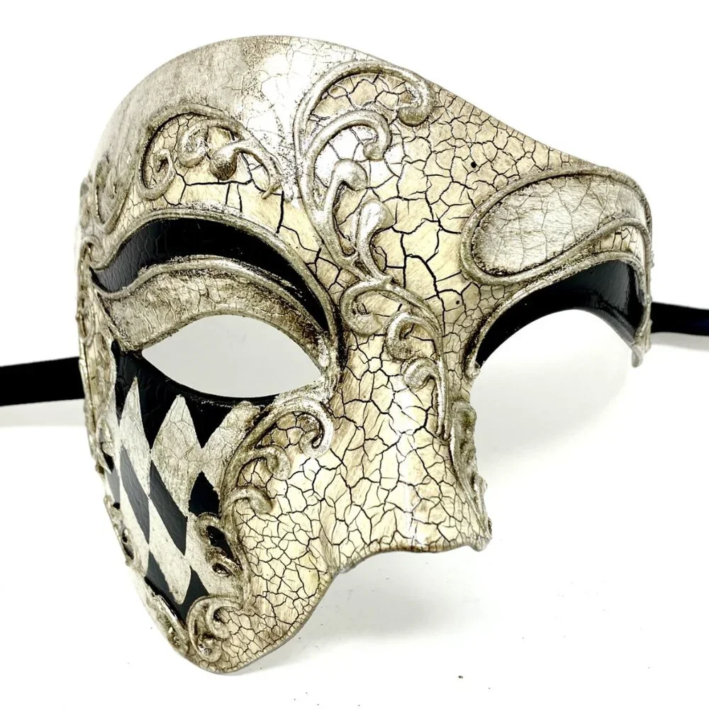 Men Costume Phantom of The Opera Mask Masquerade Party Masks